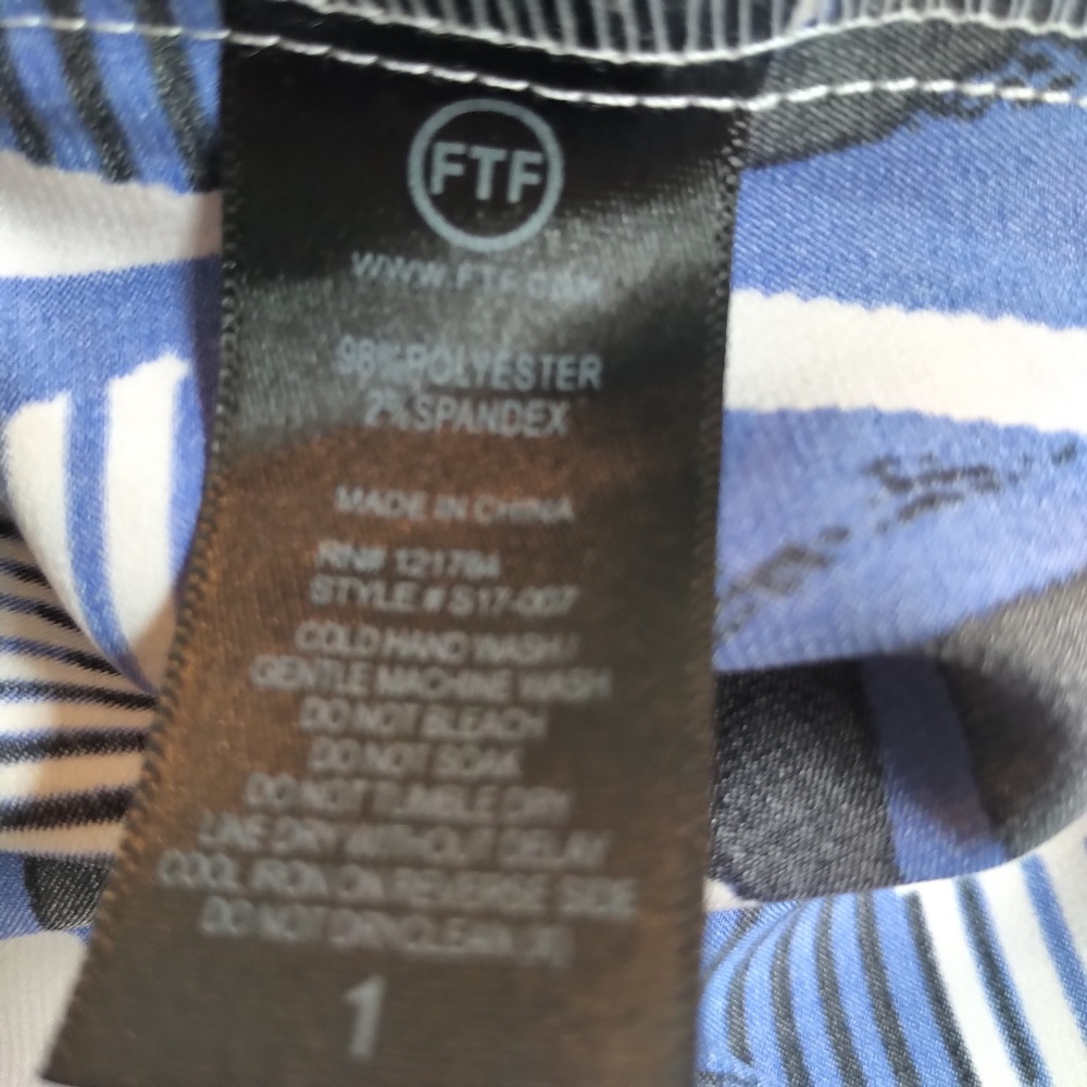 Fashion To Figure Blouse Like New 1X 2X - Picture 5 of 5